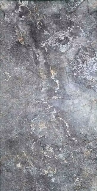 Britwall Flexible Marble Look Polyurethane Wall Panel, Charcoal, W: 1200 mm, H: 600 mm, D: 3 mm, Pack of 2