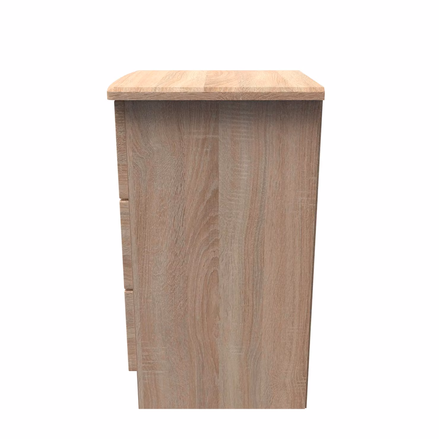 2 U Holborn 3 Drawer Bedside Cabinet in Light Oak – 2