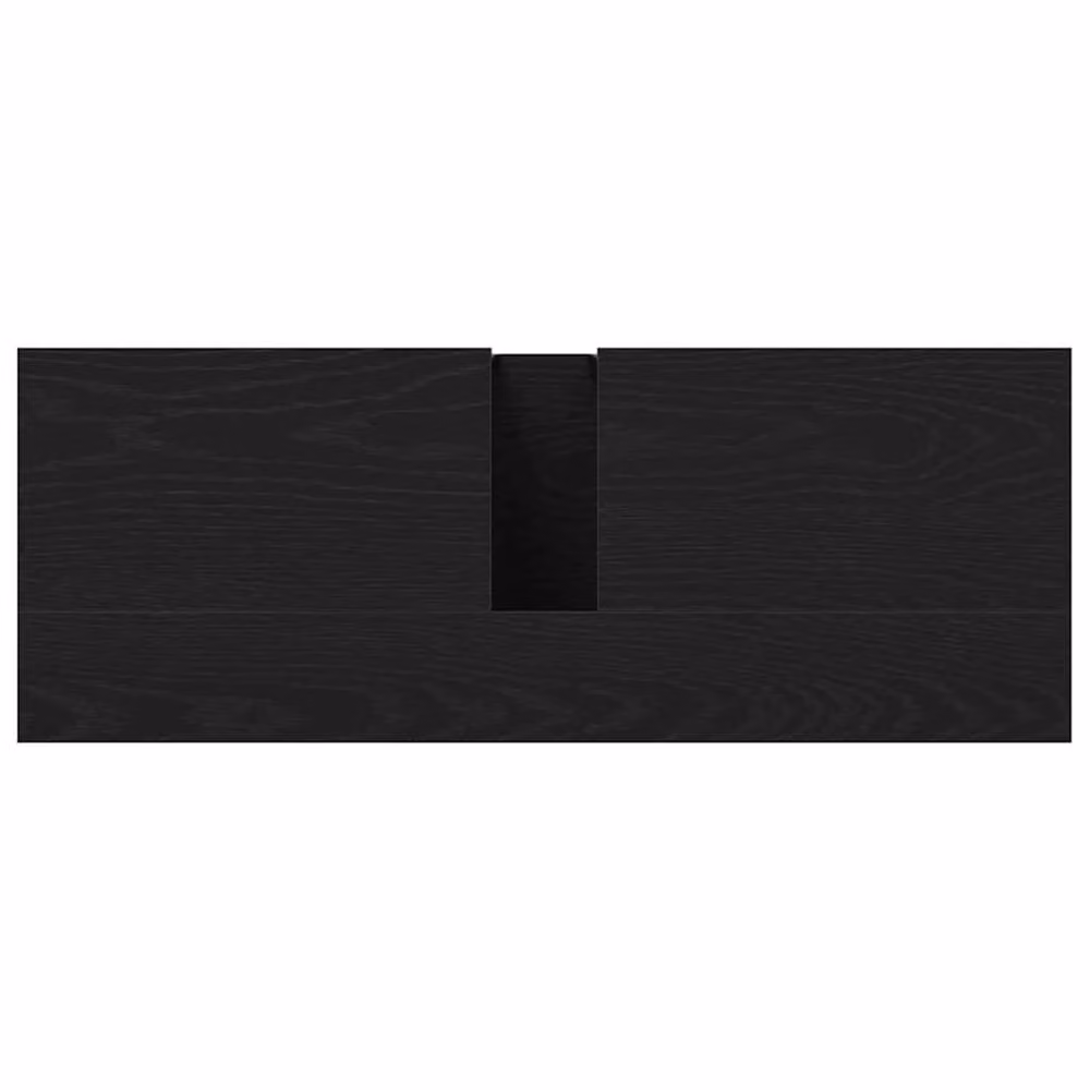 Berkfield Home Modern Black Oak Bathroom Sink Cabinet, W/D/H: 80 x 30 x 60 cm – 5