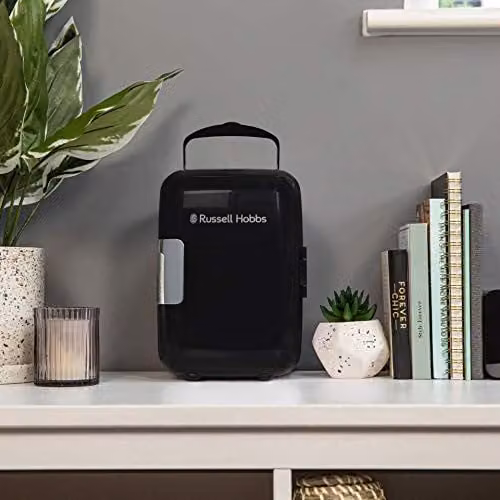 Russell Hobbs RH4CLR1001B Mini Cooler and Warmer, 4 L Capacity, Black – 9