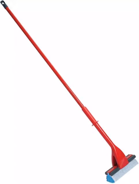 Vileda Magic Mop Microfibre Mop in Red and Multicolour
