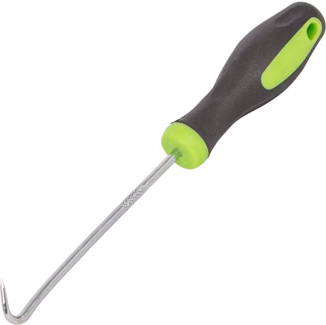 Harbour Housewares Metal Weed Membrane Peg Remover in Black