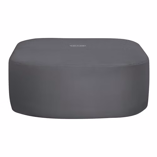 Bestway Lay-Z-Spa Large Square Thermal Hot Tub Cover, Grey, W: 201 cm, D: 80 cm – 4