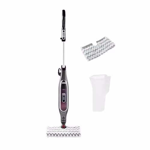 Shark Klik n' Flip Automatic Steam Mop for Hard Floors, Grey and Red – 1