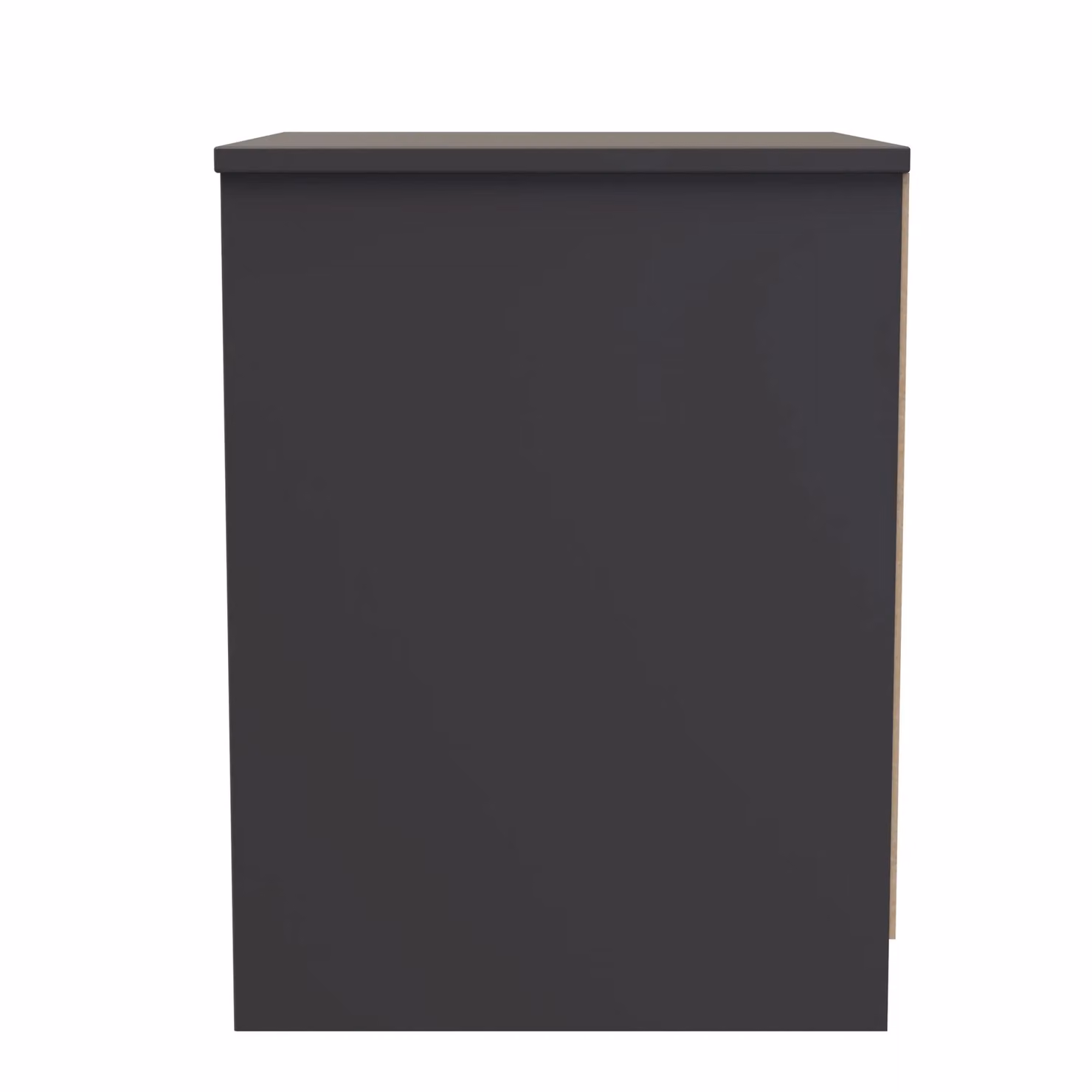 Ready Assembled 2 U Memphis 2 Drawer Bedside Cabinet in Dark Grey – 2