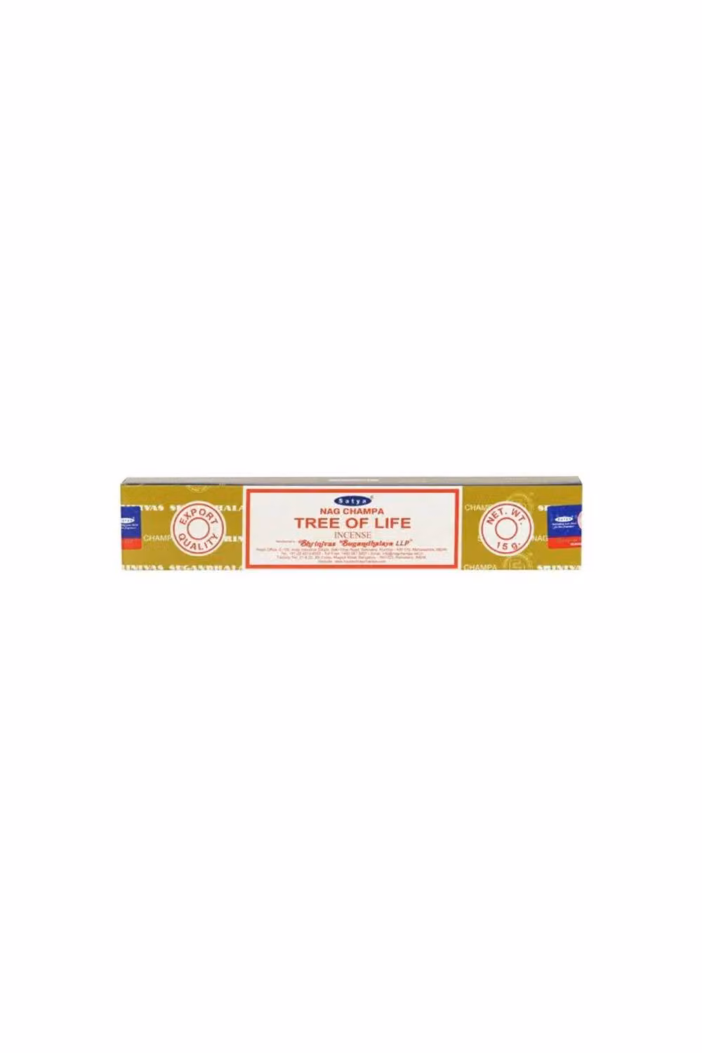 Satya Tree of Life Incense Sticks, 12 Pack, Green and Yellow Floral and Woody Scents – 2