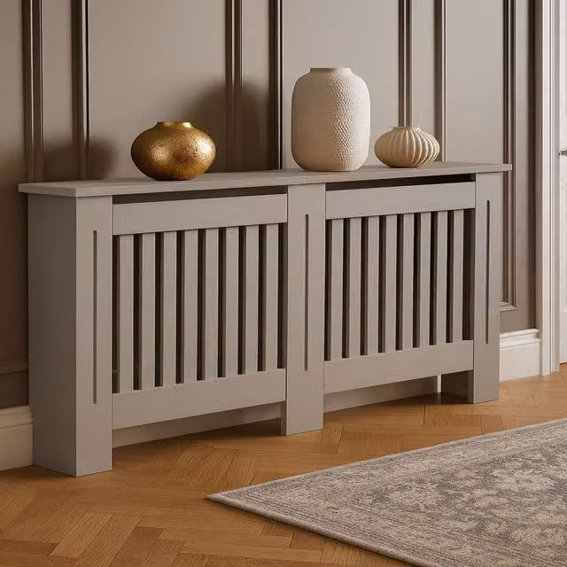 Neo Grey Decorative Radiator Cover Cabinet