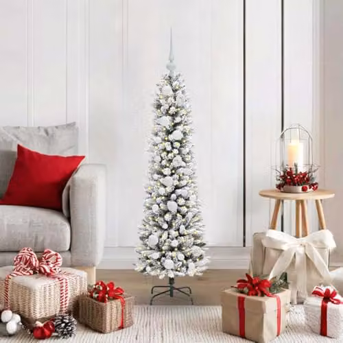 vidaXL Artificial White Christmas Tree, Height: 120 cm – 2