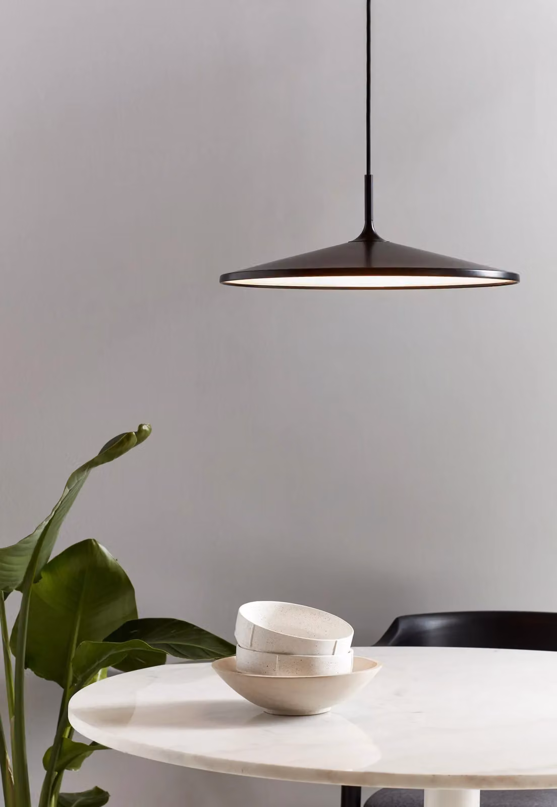 Nordlux Balance LED Pendant Light, Black Metal, Warm White 2700k, Diameter: 42 cm – 2