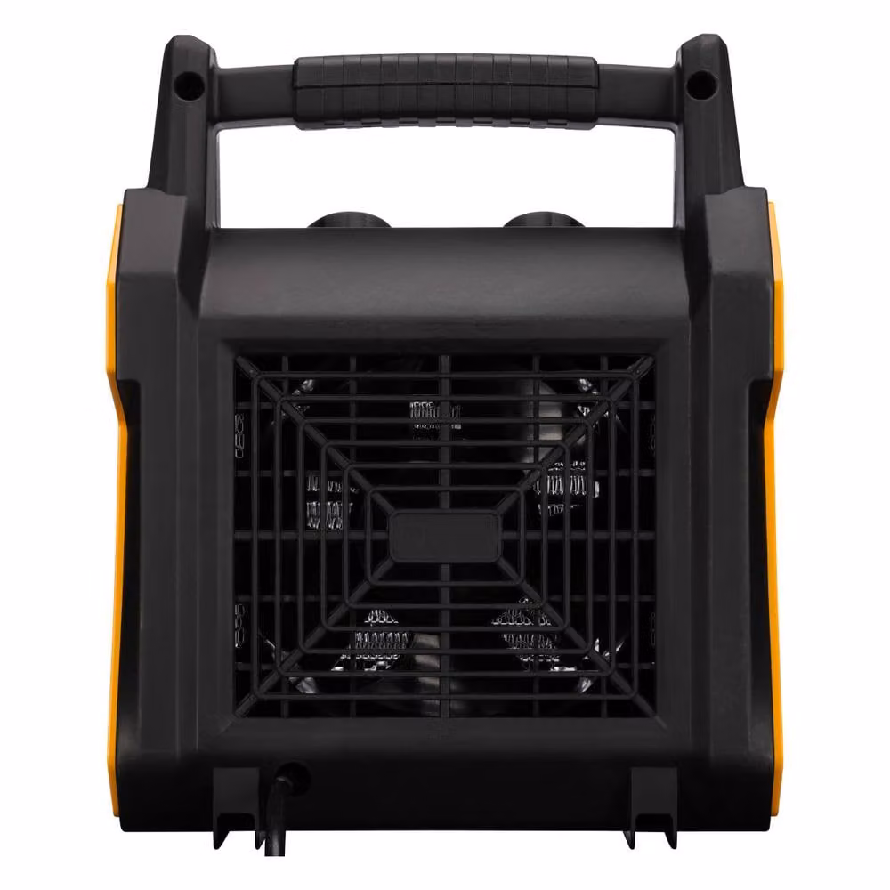 TCP 2kW Tough and Compact Industrial Design Portable Fan Heater in Black – 5
