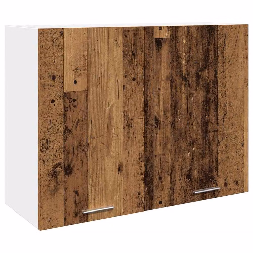Berkfield Home 11 Piece Old Wood Kitchen Cabinet Set in Brown – 4