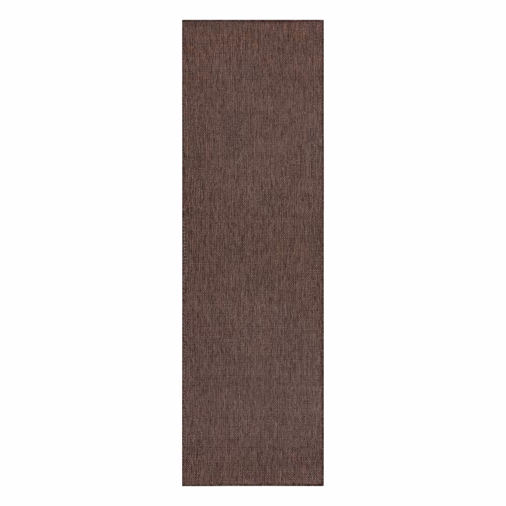 RugsX Sion Brown Flat Weave Runner, W: 60 cm, L: 250 cm – 2