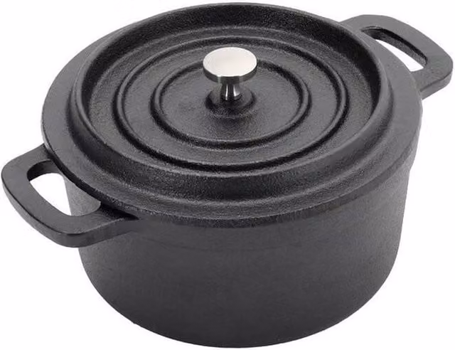 EONLION 1.5 l Nonstick Casserole Stew Pan in Black – 1