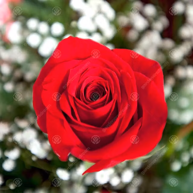 Gardeners Dream 20th Wedding Anniversary Red Rose Ornamental Shrub