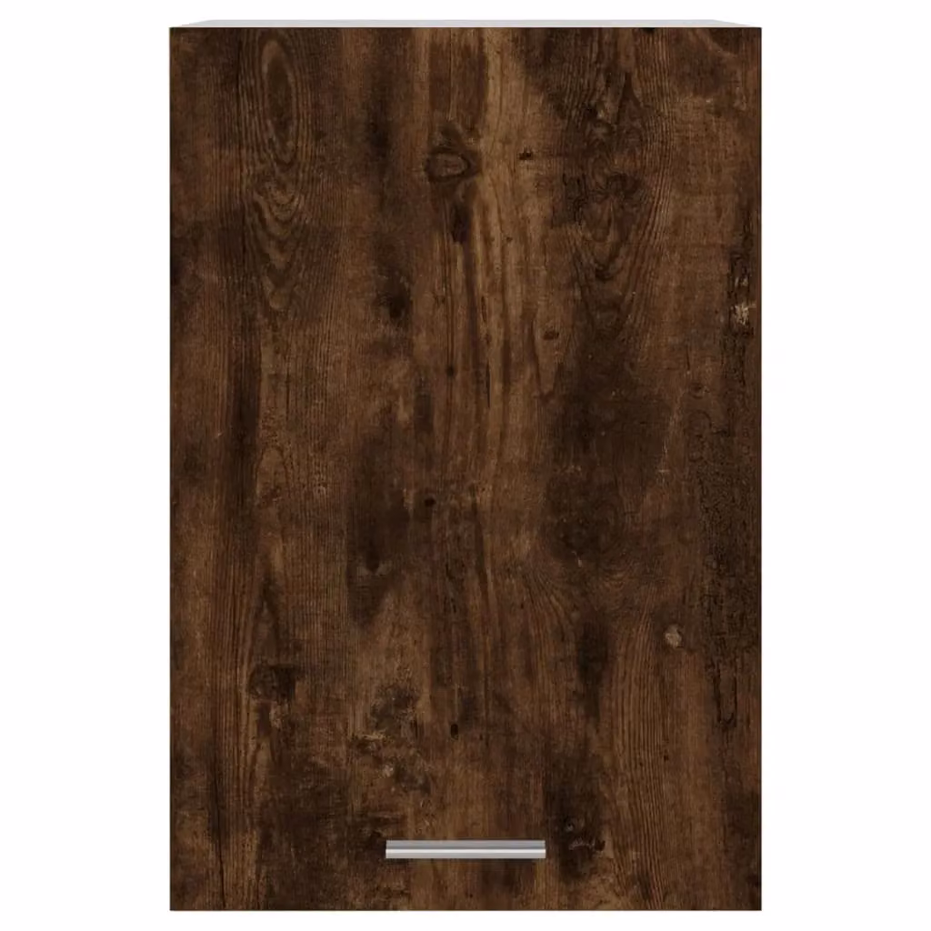 Berkfield Home Smoked Oak Hanging Wall Cabinet in Brown, W/D/H: 39.5 x 31 x 60 cm – 4