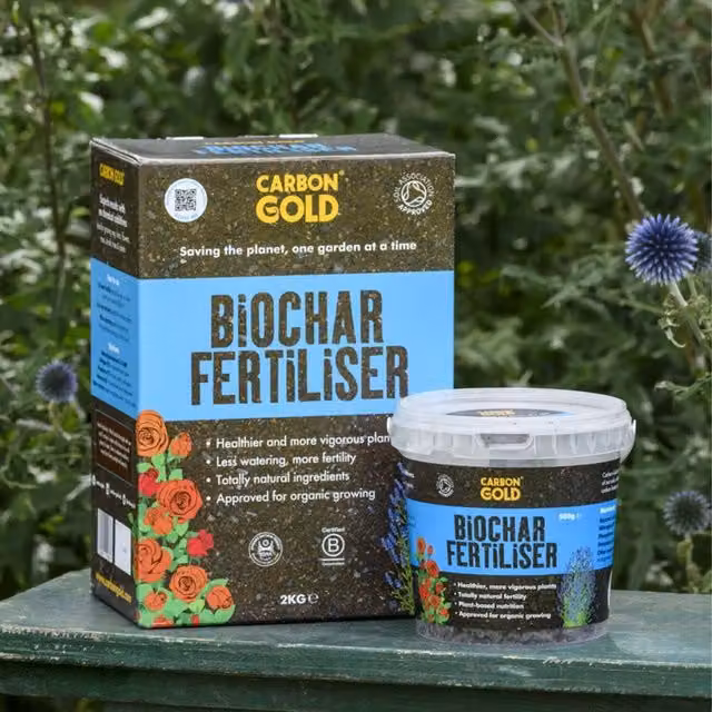 Carbon Gold Organic Biochar Fertiliser, Black/Brown