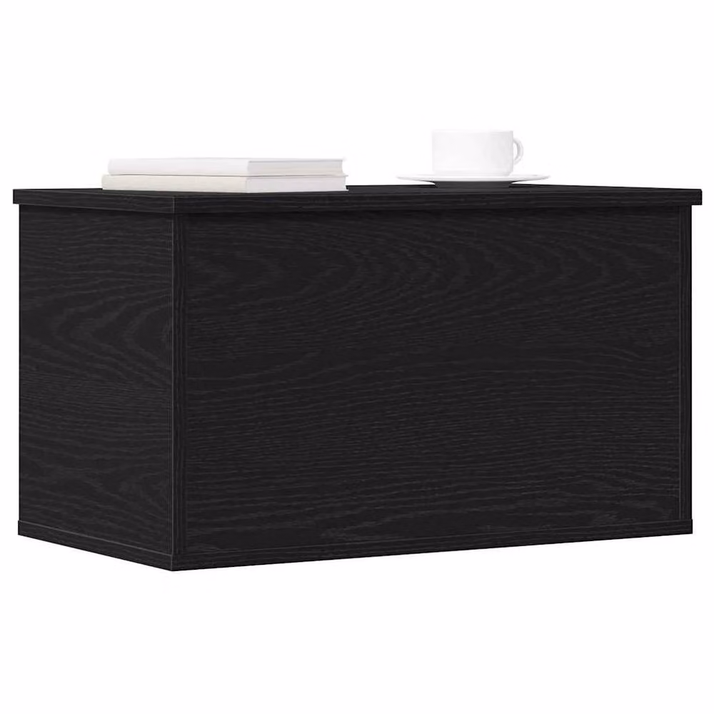 Berkfield Home Storage Box with Lid in Black Oak, W/D/H: 60 x 35 x 35 cm – 3