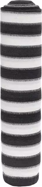 Berkfield Home Privacy Netting in Anthracite, White and Black, HDPE, W: 180 cm, L: 1000 cm – 1