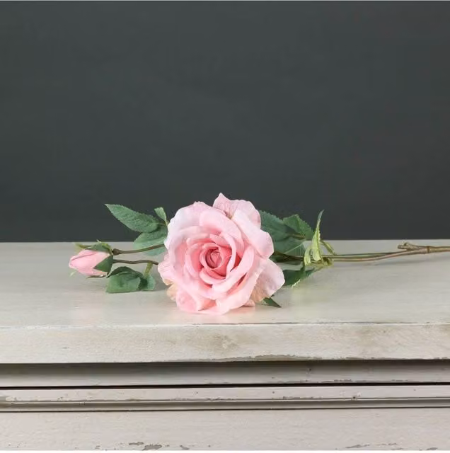 KDMD Tintagel Spray Rose in Light Pink, 2 Pack – 1
