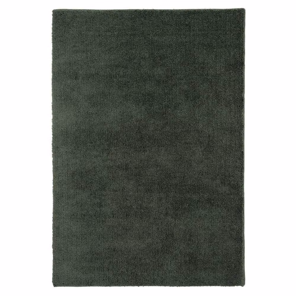 Kukoon Green Machine Washable Shaggy Rug, W: 160 cm, L: 230 cm – 2