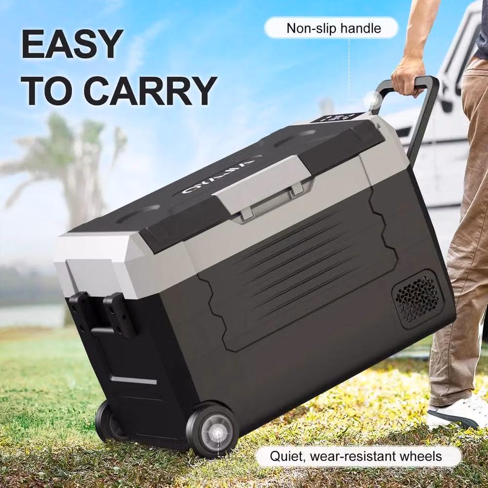 FLAVORA 55L Electric Compressor Car Refrigerator in Black – 2