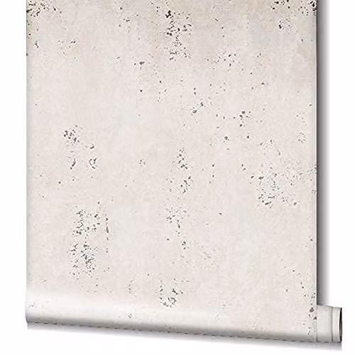 Marburg Non-Woven Concrete Look Industrial Wallpaper in White, Beige and Grey, 10.05 x 0.53 m – 2