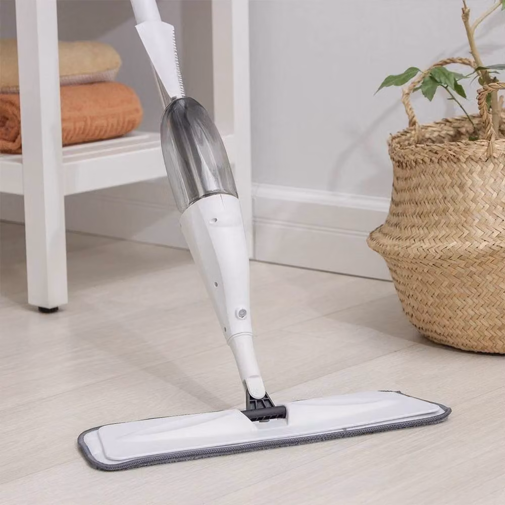 NESTLUNE Grey Microfibre Spray Mop with 350ml Refillable Head, W: 60 cm x H: 126 cm – 2