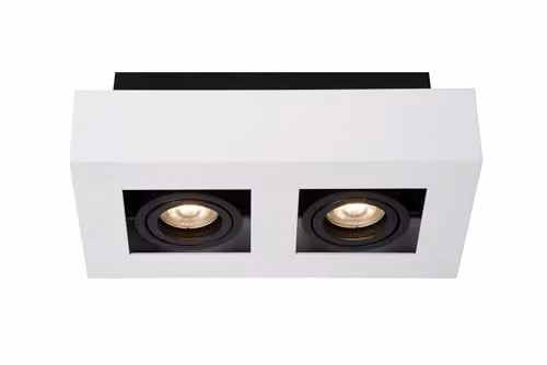 Lucide Xirax Dimmable Adjustable LED Ceiling Spotlight in White – 1