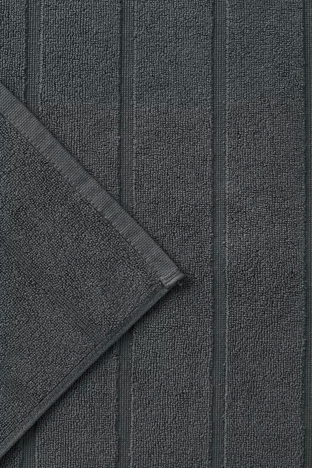 CHRISTY Signum Heavyweight 100% Combed Cotton Bath Mat in Grey – 3