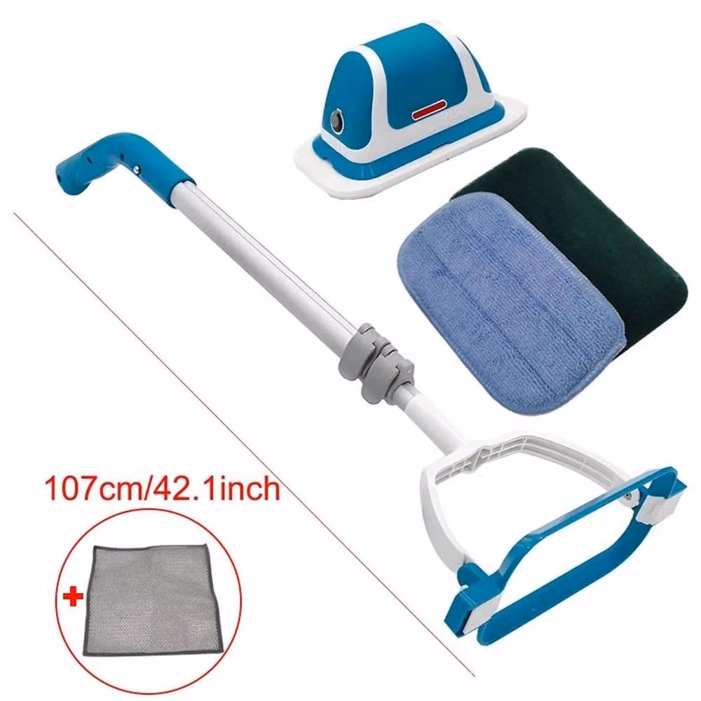 SPETLEK Cordless Vibrating Home Scrubber with Extension Pole, Blue – 3