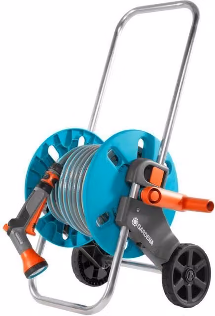 GARDENA CleverRoll S 20m Hose Trolley Set in Petrol