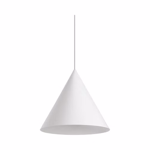 Netlighting Ideal Lux A-Line White Dome Ceiling Pendant Lamp with E27 Socket