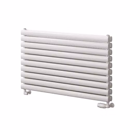 Reina Nevah Anthracite Horizontal Designer Double Panel Central Heating Radiator H: 59 cm, W: 80 cm – 2