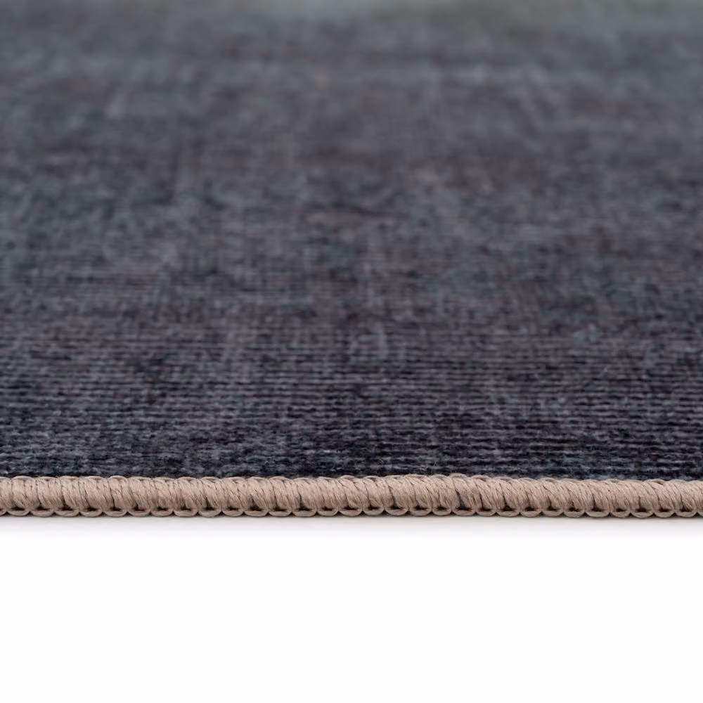 Kukoon Green Ombre Modern Transitional Machine Washable Soft Area Rug W: 160 cm, D: 230 cm – 6