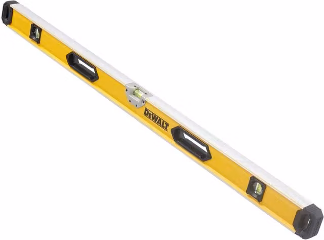 DeWalt Yellow and Multicolour Metal Spirit Level