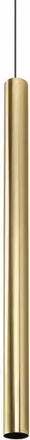 Netlighting Look 100cm Slim Suspended Pendant Ceiling Light in Gold/Brass with 1x GU10 – 1