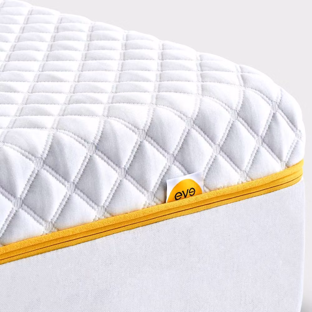 Eve Premium Hybrid Mattress in White, Super King, W/D/H: 200 x 200 cm – 2