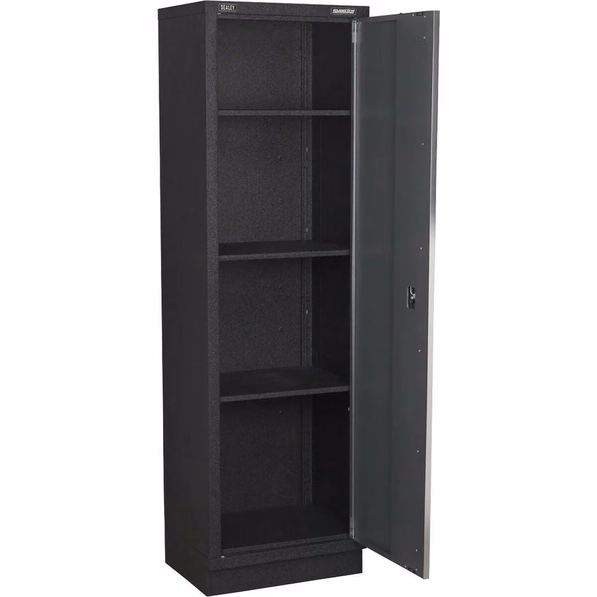 Loops Multicolour Full Height Modular Floor Cabinet with Lockable Hinged Doors and Internal Shelves, W/D/H: 60 x 46 x 200 cm – 3