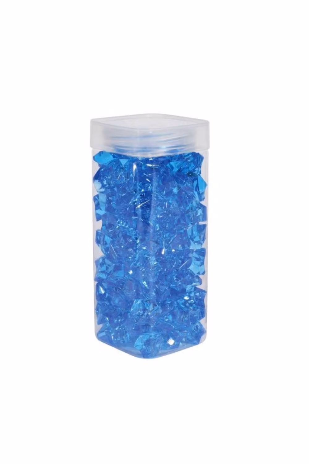 KDMD Blue Acrylic Stones in Square Jars, 2 Pack, 300g per jar – 2