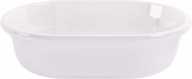 Balterley Sedgley Oval Countertop Bathroom Wash Basin, White, W: 53.0 cm, D: 36.0 cm, H: 13.5 cm