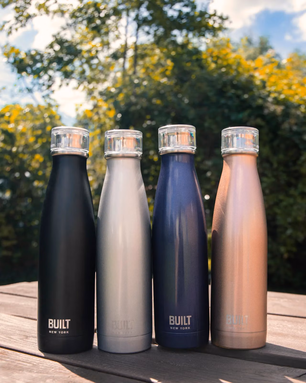 Built NY Vacuum Insulated Stainless Steel Water Bottle, Gold, 500 ml – 4