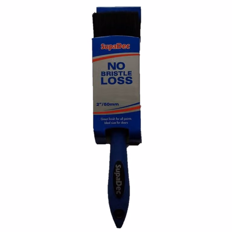 SupaDec Flat Paint Brush 50mm in Blue