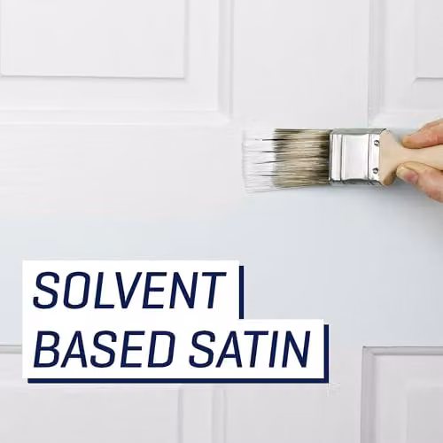 Johnstone's Trade Professional Satin Brilliant White Paint, 2.5 l – 2