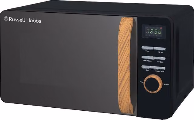 Russell Hobbs RHMD714 Scandi 17 Litre Digital Solo Microwave in Black