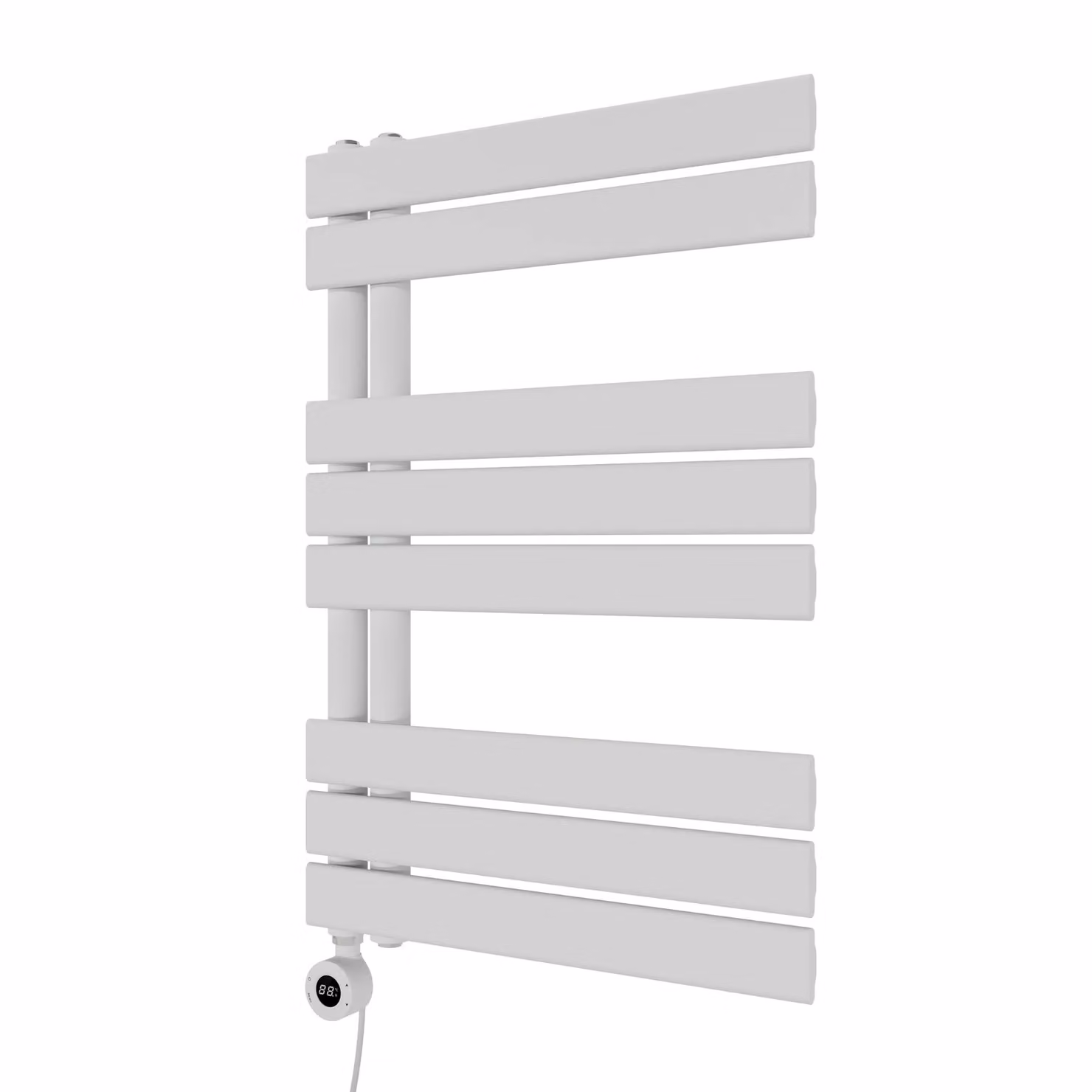 Agadon Lola Open Electric Designer Towel Radiator in White, W: 120 cm, H: 60 cm – 2