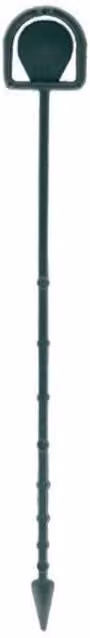 KDMD Green Plastic Cardettes, 2 Pack