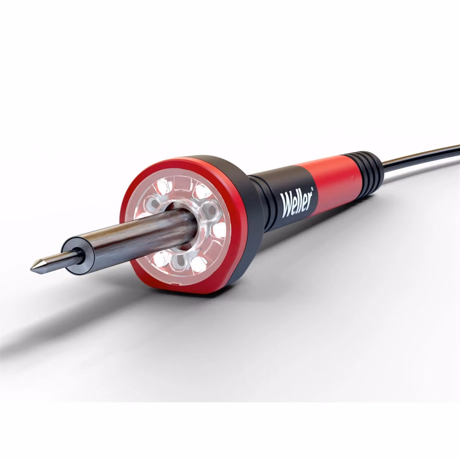 Weller Led Halo Ring 30W Mains Soldering Iron in Red and Multicolour – 2