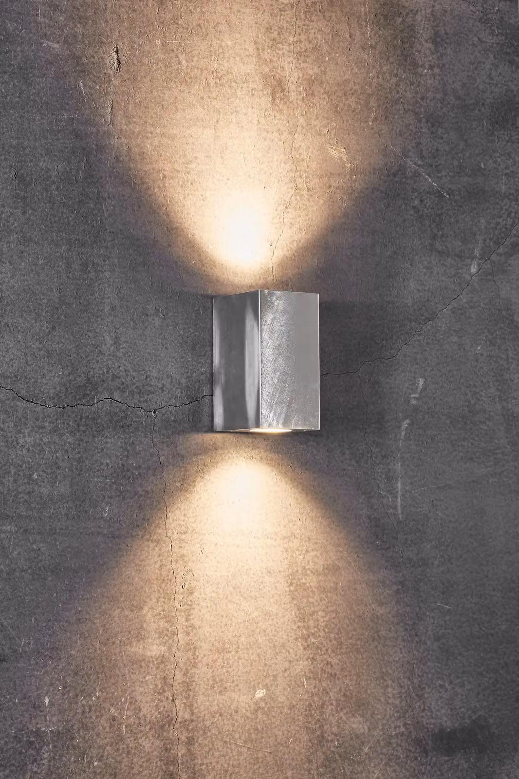Nordlux Canto Silver Galvanised Steel Outdoor Wall Light with GU10 Up and Down Lighting, IP44 Saltwater Resistant – 2