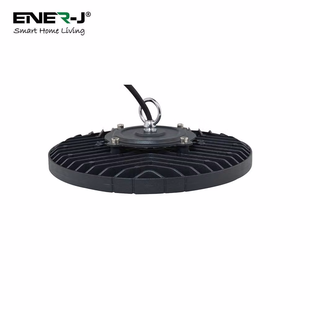 ENER-J 200W UFO LED Highbay Light, 24000 Lumens, 6000K Cool White, Black – 2