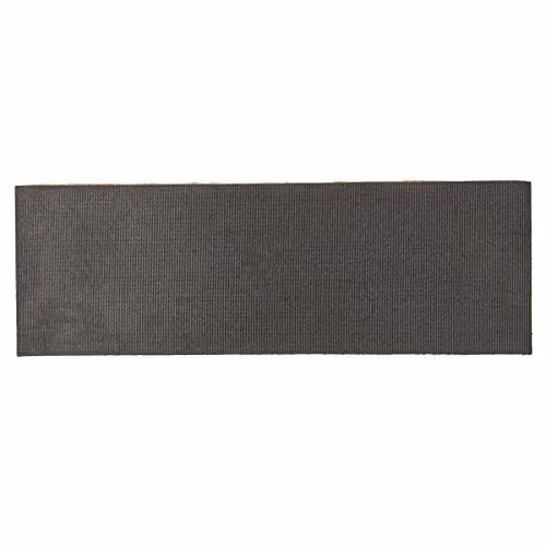 Nicola Spring Classic Coir Step Mats, Pack of 2, Brown and Black, W: 60 cm, D: 20 cm, H: 1.5 cm – 4